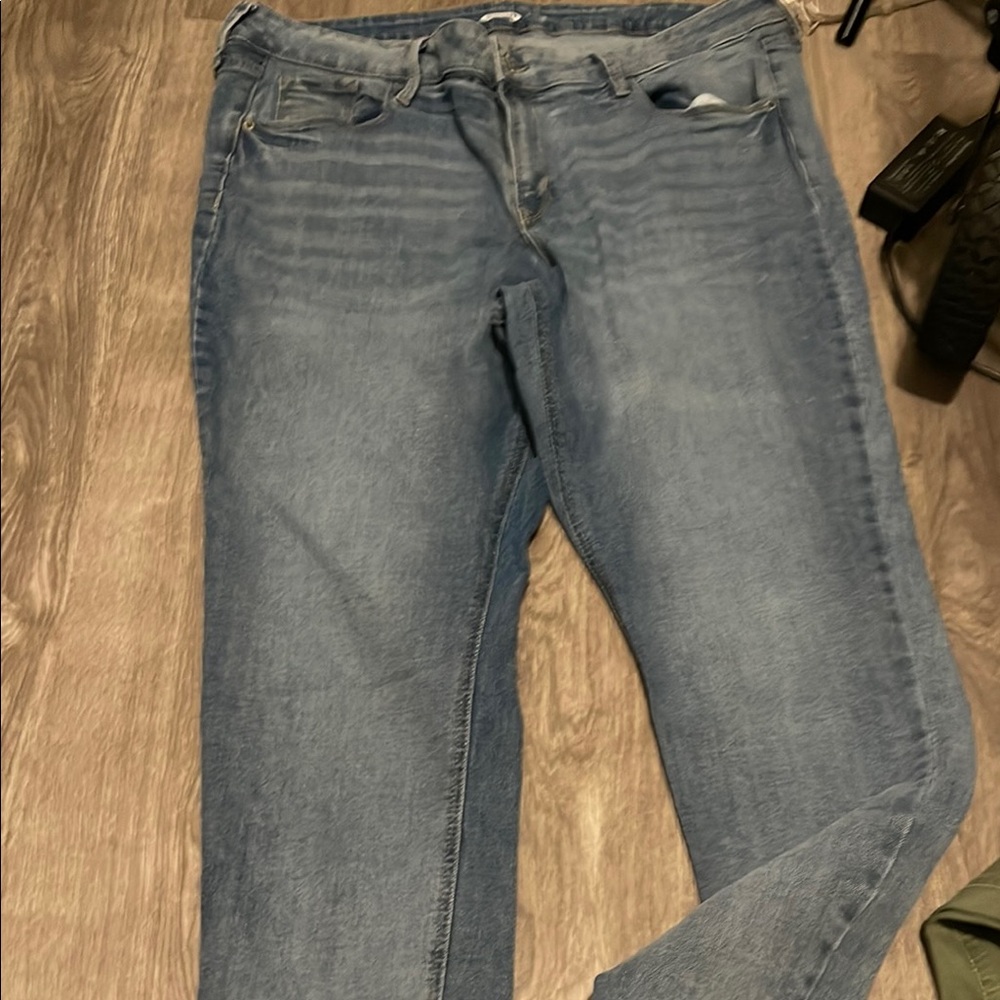Old Navy Women's Straight Leg Jeans - Blue